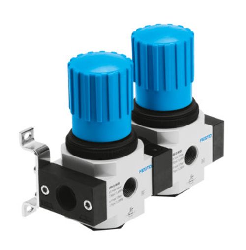 Basınç düzenleyici valf manifoldu LRB-1/2-D-O-K2-MIDI 528959