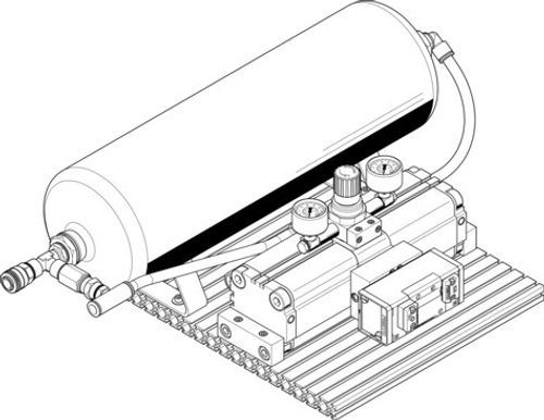 Basınç yükseltici DPA-63-10-CRVZS10 552932