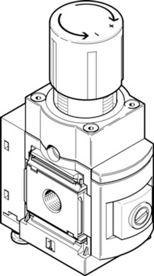 Hassas regülatör MS6-LRPB-1/2-D5-A8 534917