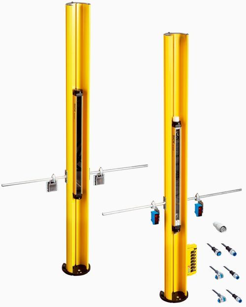 Mutingsystem M40Z, Komplett-Paket, Säulenhöhe 1740 mm