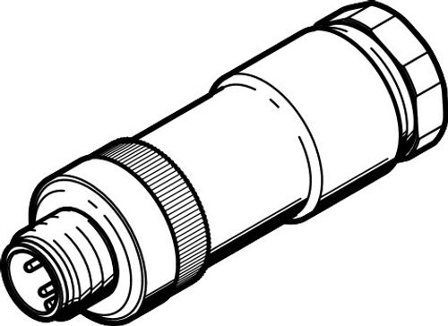 Soket NECU-S-M12G4-D-IS 570956